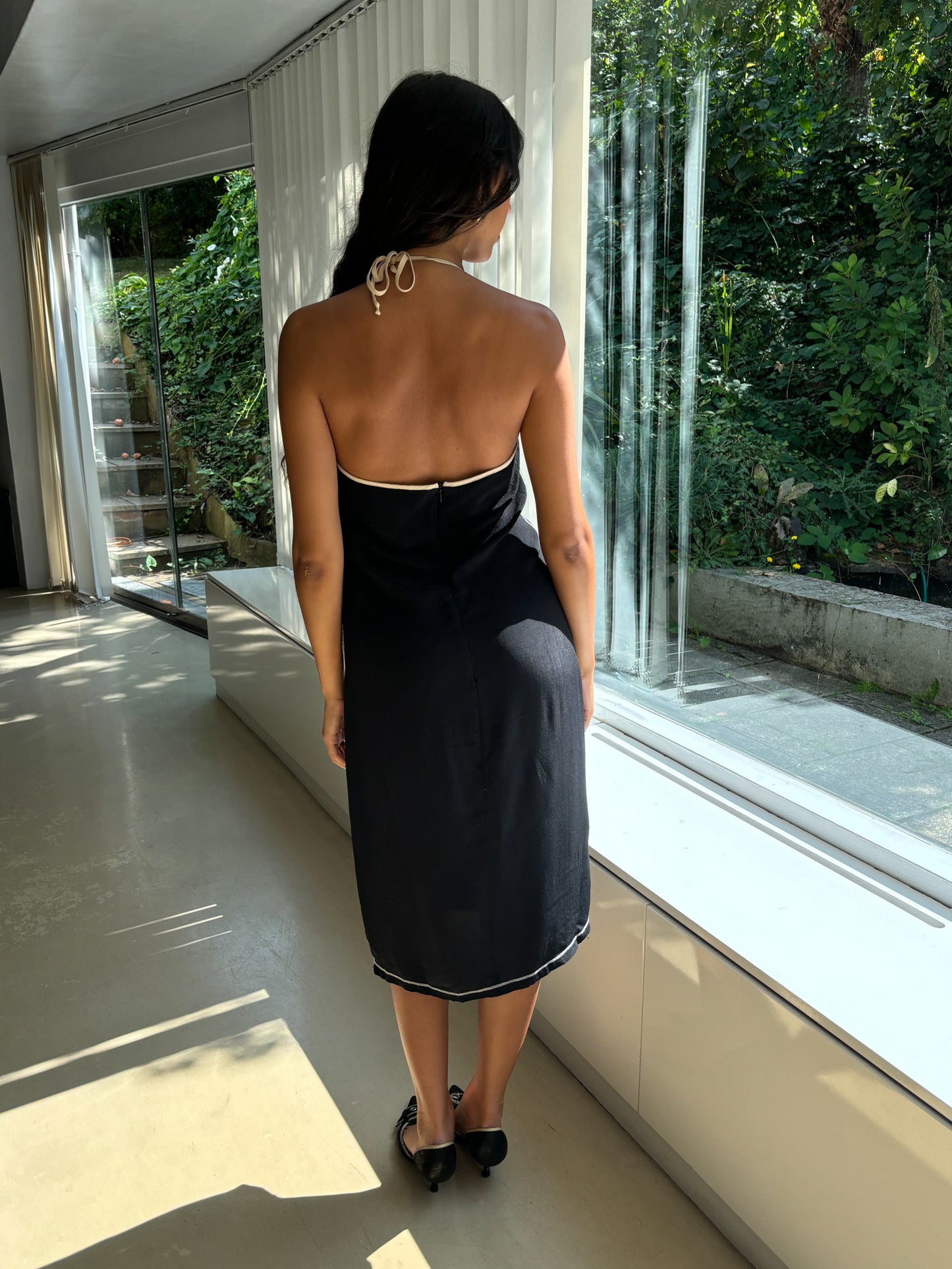 Kookai Black Halterneck Dress