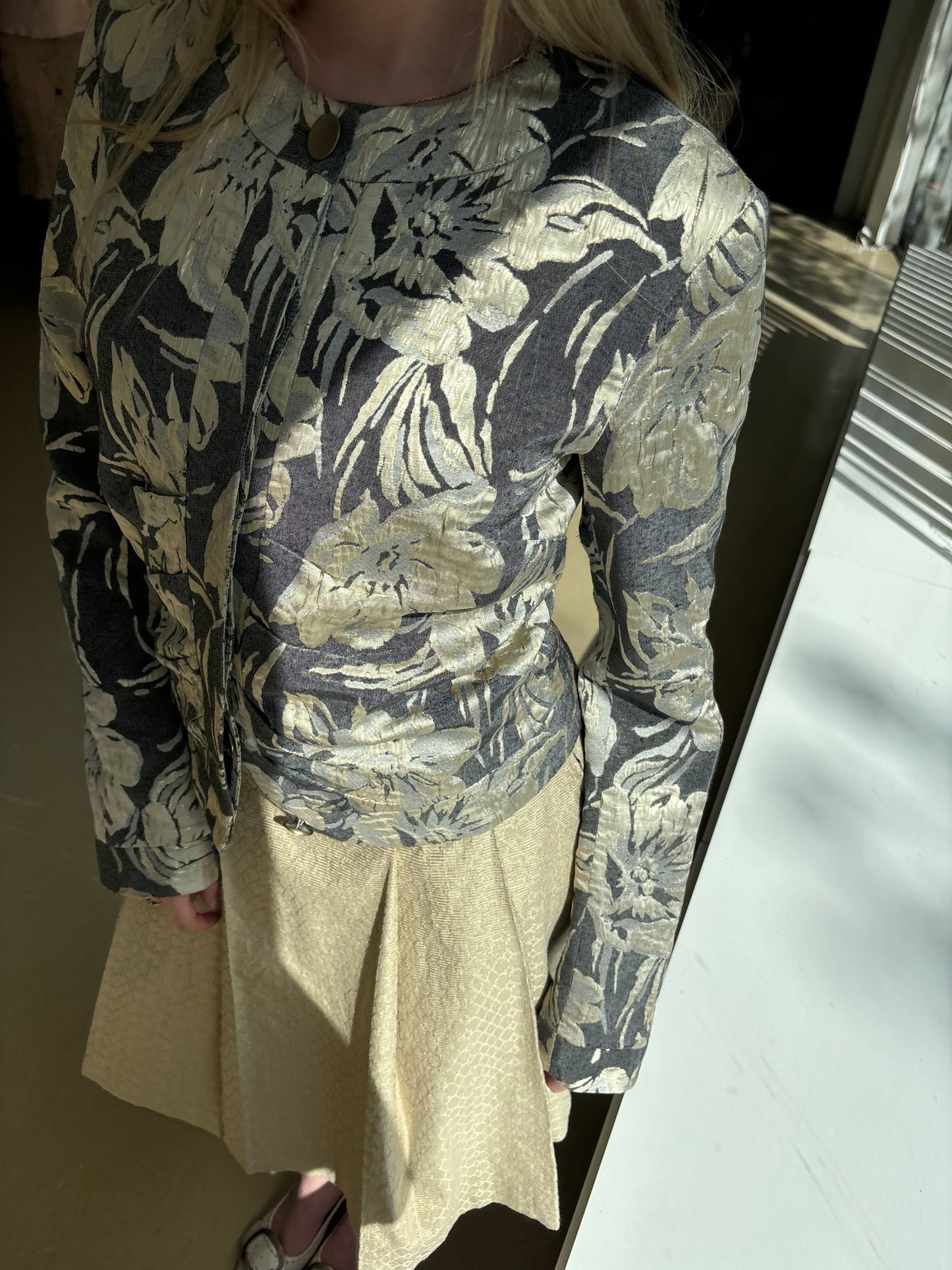 Paul Smith Metallic Floral Jacket