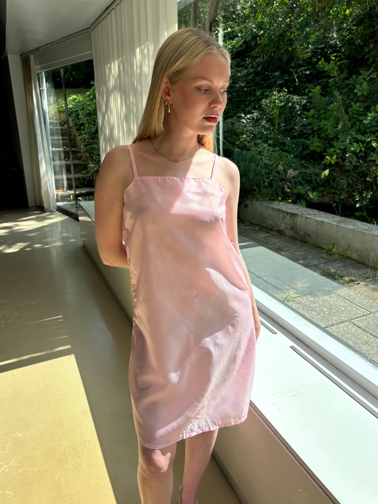 Vintage Baby Pink Dress