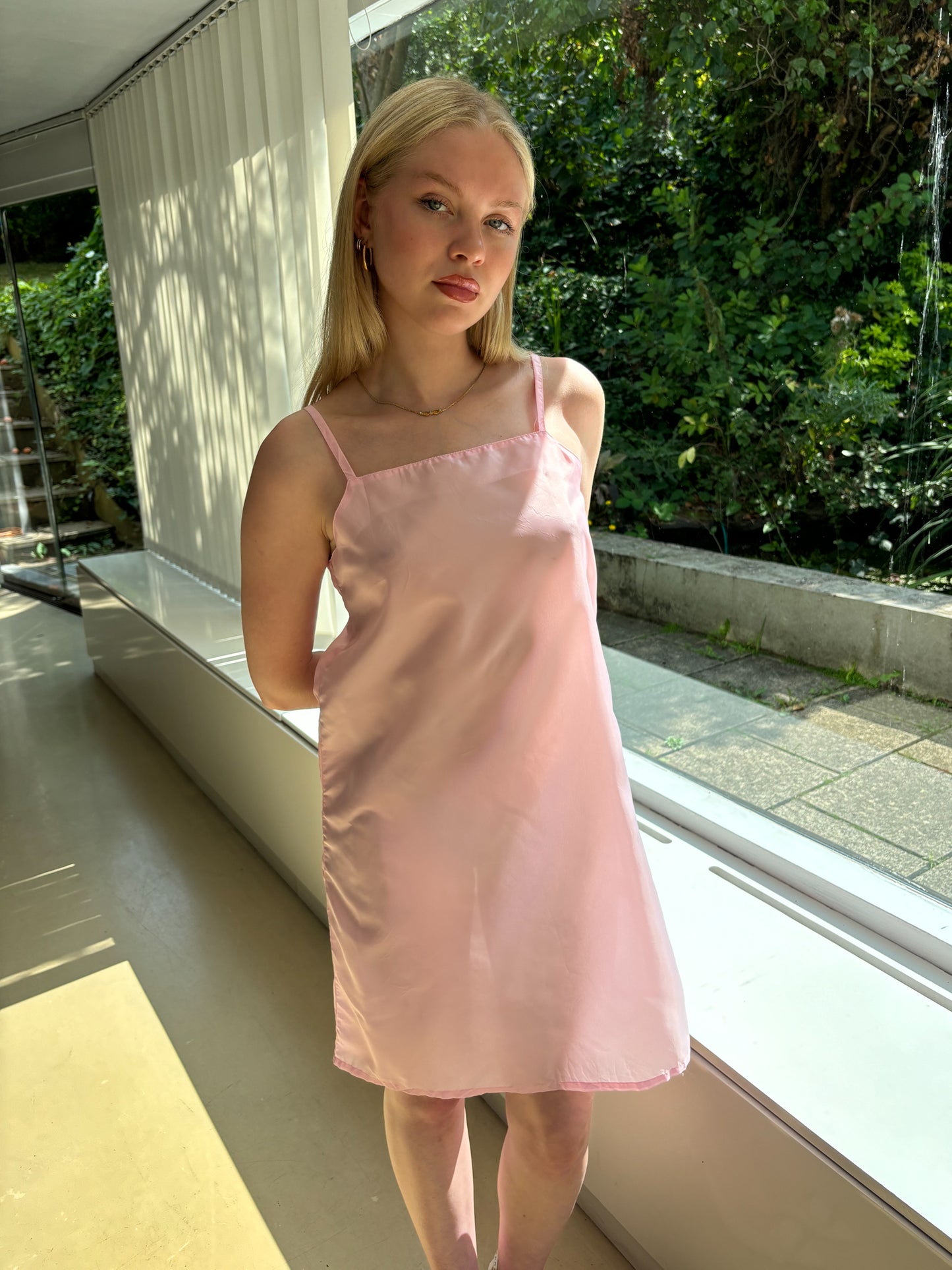 Vintage Baby Pink Dress