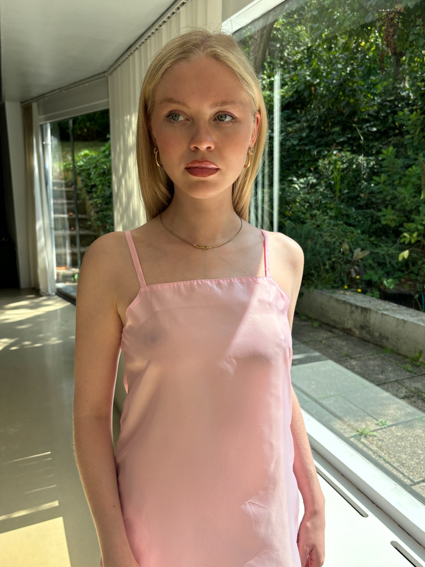 Vintage Baby Pink Dress