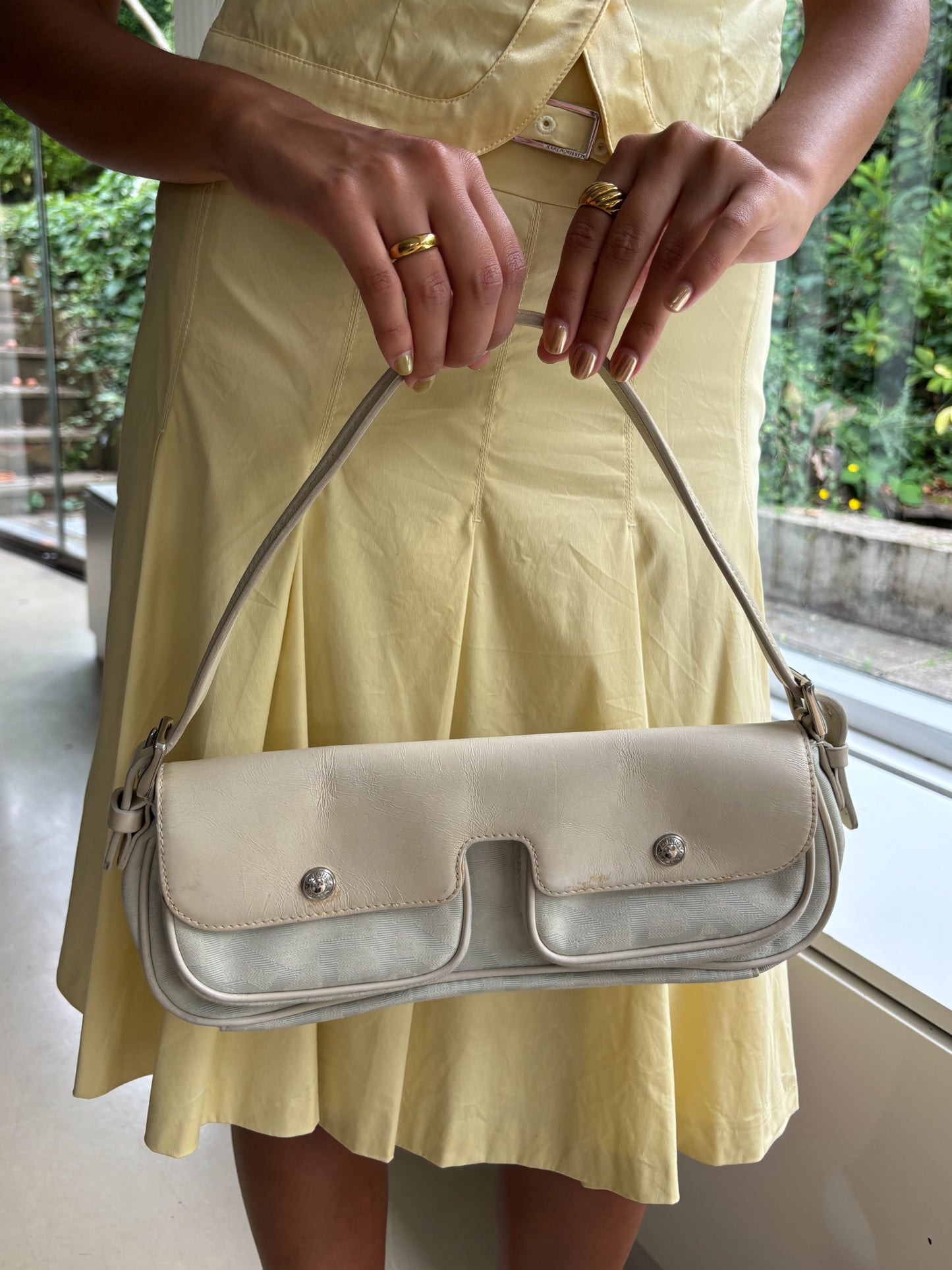 DKNY Cream Shoulder Bag