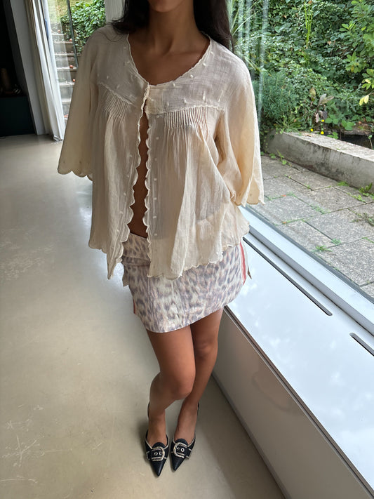 See By Chloé Cream Blouse