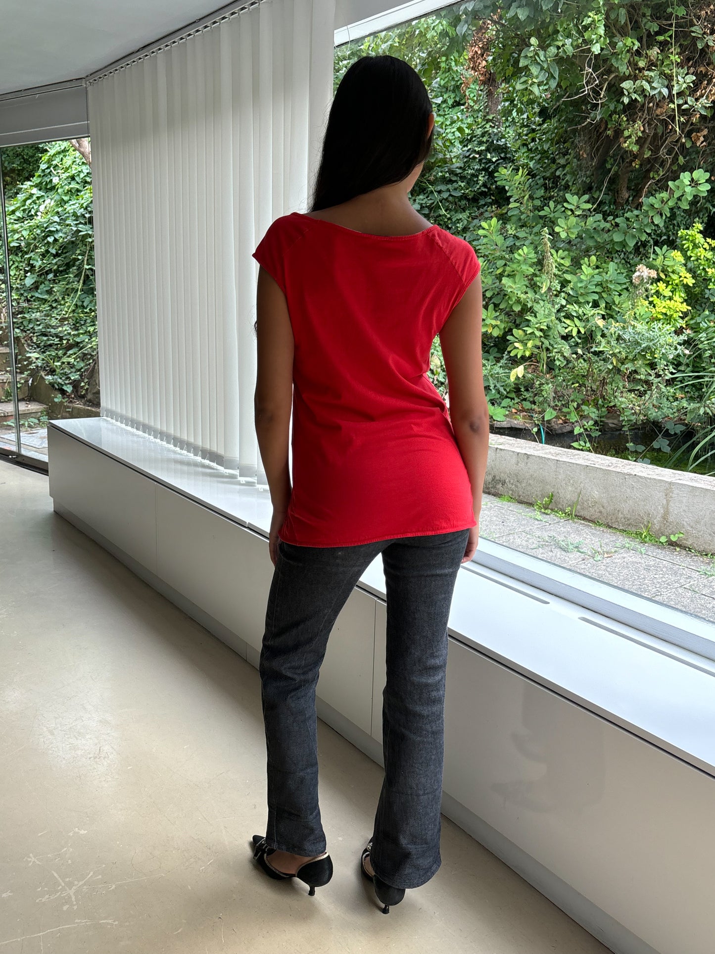 Emporio Armani Red Top